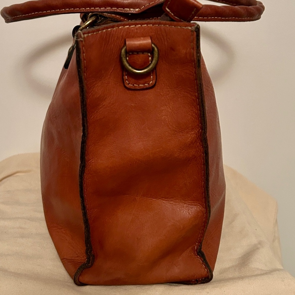 Patricia Nash Zancona
Tote Leather Hand Bag 100% Full-Grain Leather.  Vintage - Picture 4 of 8